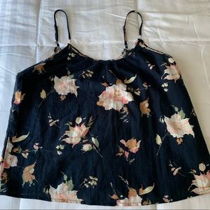 Abercrombie flower tank top